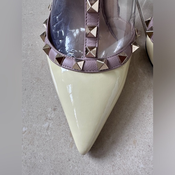 Valentino Rockstud Ankle Strap Pump Size 38 (7.5 fitting) - Picture 2 of 15